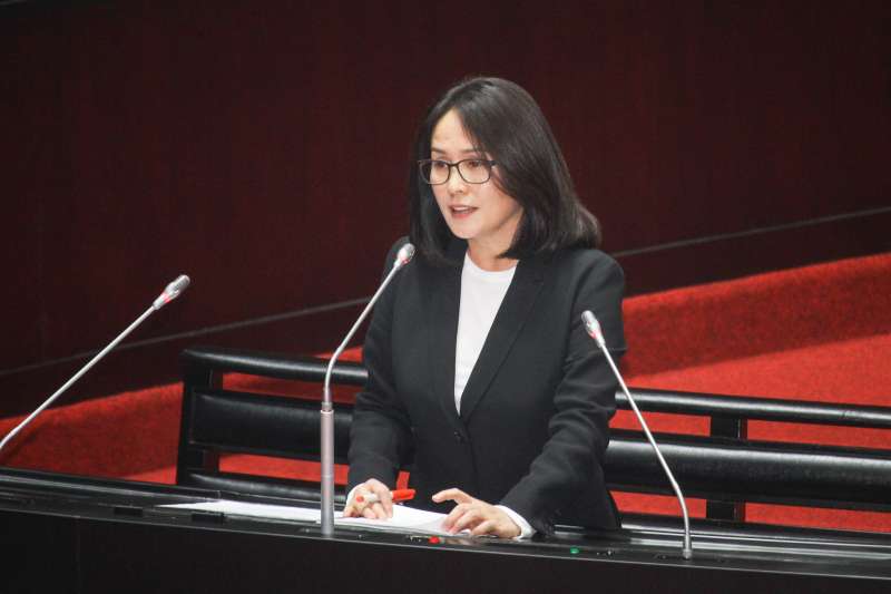 20200320-立委高金素梅進行立院10屆1會期第5次會議質詢。(蔡親傑攝) 20200320-立委高金素梅進行立院10屆1會期第5次會議質詢。(蔡親傑攝)