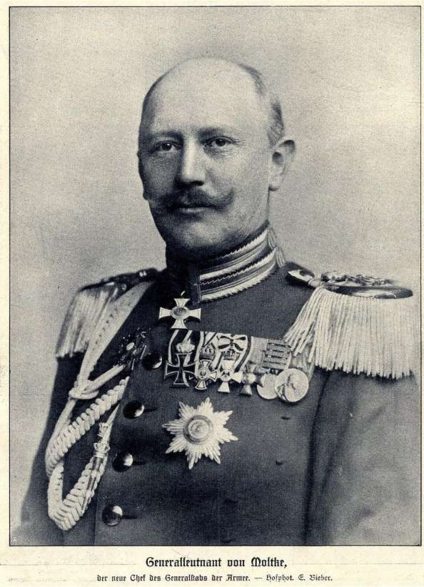 小毛奇:1914年德國參謀總長 小毛奇:1914年德國參謀總長