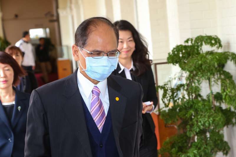 20200331-立法院長游錫堃31日接見台灣再生能源推動聯盟理事長高茹萍等人。(顏麟宇攝) 20200331-立法院長游錫堃31日接見台灣再生能源推動聯盟理事長高茹萍等人。(顏麟宇攝)
