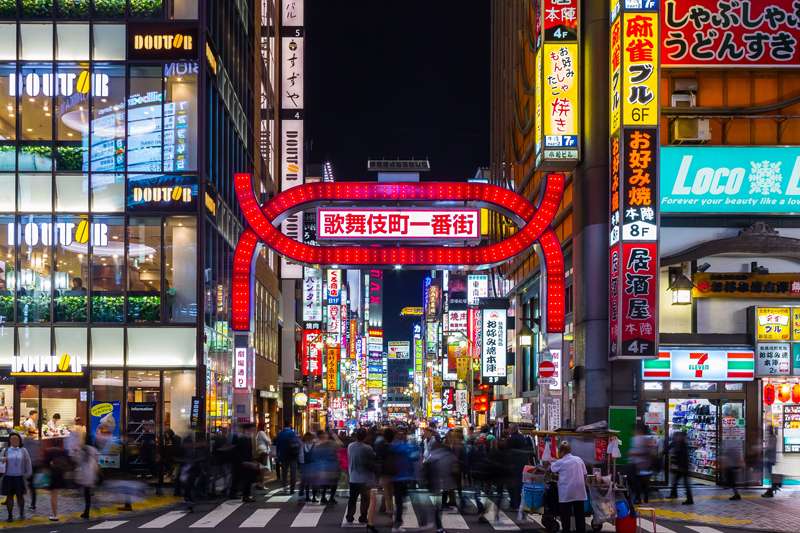 歌舞伎町是日本少數的大型紅燈區之一。(圖/取自維基百科) 歌舞伎町是日本少數的大型紅燈區之一。(圖/取自維基百科)