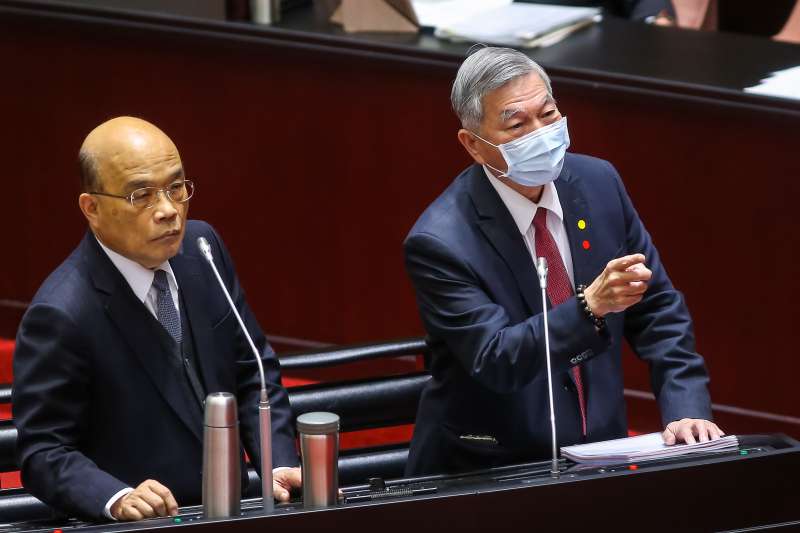 20200424-經濟部長沈榮津24日於立院備詢。(顏麟宇攝) 20200424-經濟部長沈榮津24日於立院備詢。(顏麟宇攝)