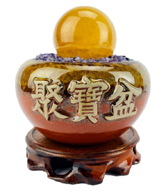 聚寶盆。(作者提供) 聚寶盆。(作者提供)