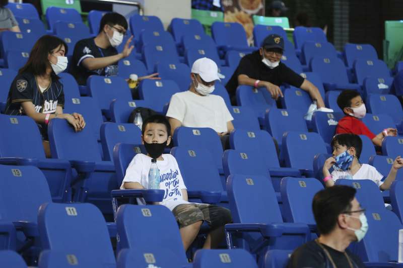 新冠肺炎疫情期間,中華職棒比賽(AP) 新冠肺炎疫情期間,中華職棒比賽(AP)