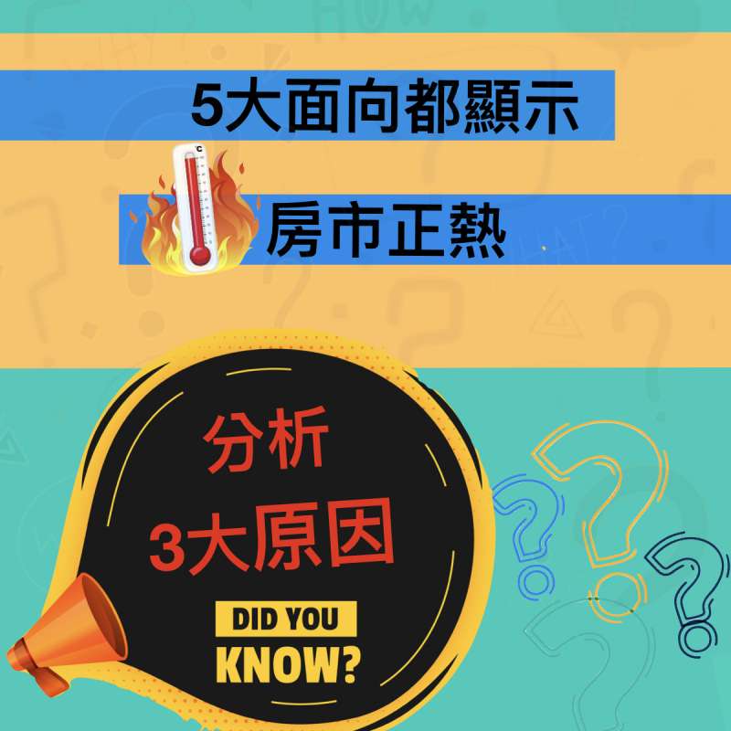 從民眾的信心、建商的看法、政府統計數據、網路搜尋熱度、門市成交狀況，皆顯示房市正持續升溫。（圖/作者提供）