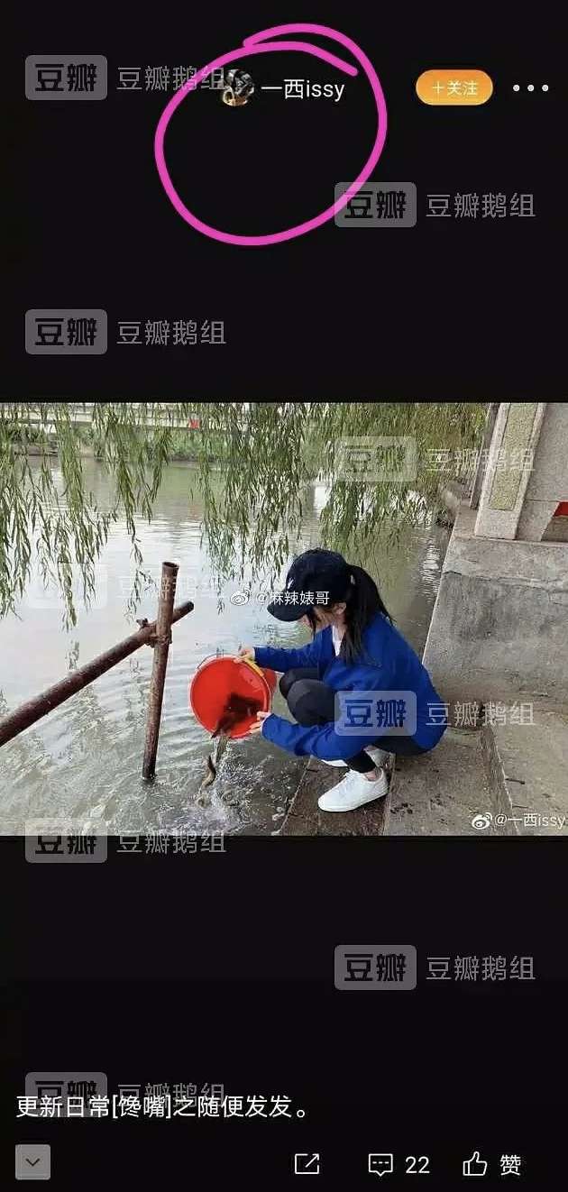 眼尖網友搜出多張與luna在社群平台上發文相似的照片。(圖/截自微博) 眼尖網友搜出多張與luna在社群平台上發文相似的照片。(圖/截自微博)