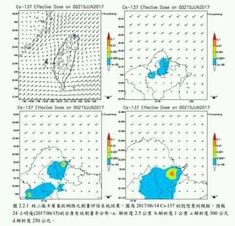 核二廠的假想案例模擬圖。(林琬寧提供) 核二廠的假想案例模擬圖。(林琬寧提供)