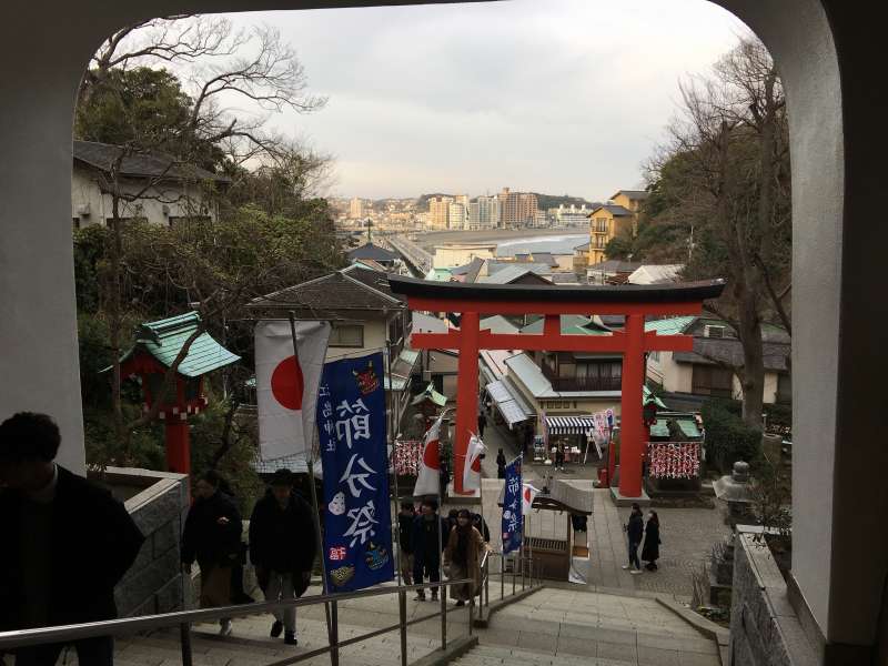 鳥居，ˋ是神界與人界的界線。（圖／陳毅龍攝）