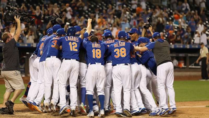美國職棒大聯盟MLB紐約大都會(New York Mets)。(圖/取自New York Mets臉書) 美國職棒大聯盟MLB紐約大都會(New York Mets)。(圖/取自New York Mets臉書)