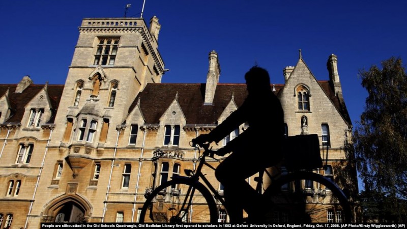 英國牛津大學的貝利奧爾學院。（美聯社）