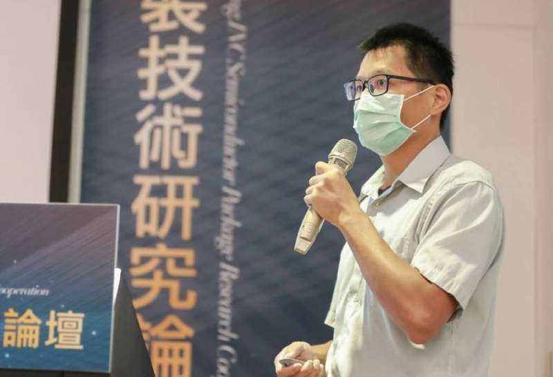 成功大學副教授許文東專案報告。(圖/徐炳文攝) 成功大學副教授許文東專案報告。(圖/徐炳文攝)