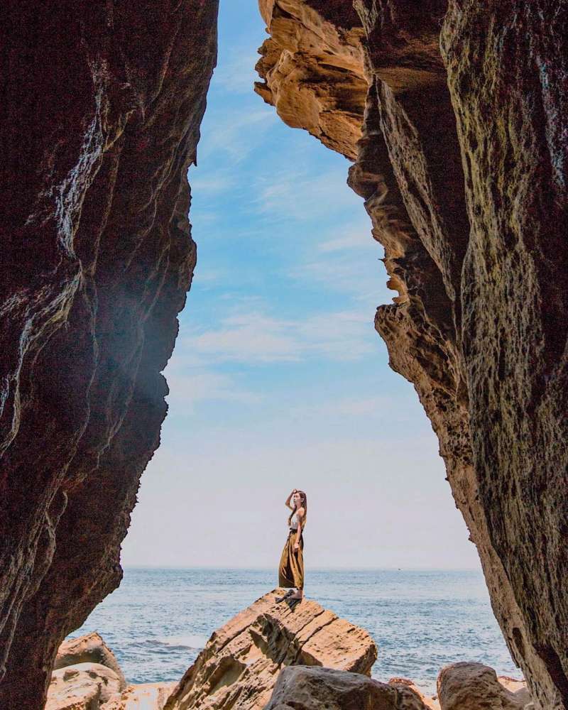海天一色的鼻頭角景致(圖/ _a.raw_@instagram提供) 海天一色的鼻頭角景致(圖/ _a.raw_@instagram提供)