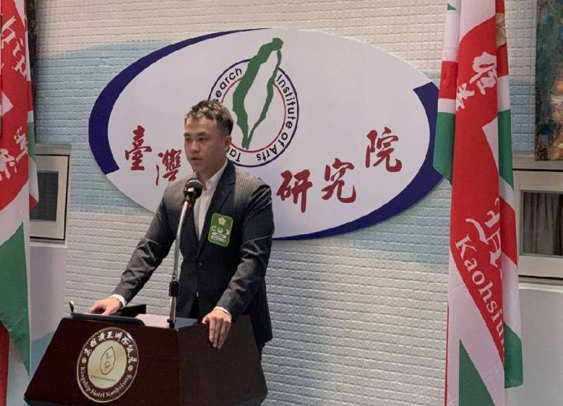 台灣藝術研究院林千畬組長,主講共築二岸文化交流的基礎。(圖/徐炳文攝) 台灣藝術研究院林千畬組長,主講共築二岸文化交流的基礎。(圖/徐炳文攝)