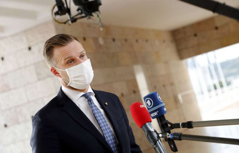 立陶宛外交部長蘭茲貝吉斯(AP) 立陶宛外交部長蘭茲貝吉斯(AP)