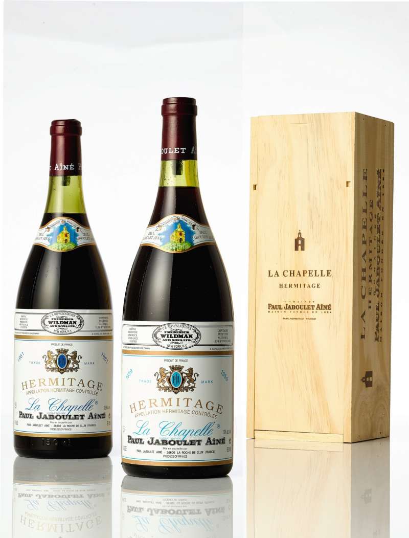 Hermitage, La Chapelle, Paul Jaboulet Aine 1961(1.5公升裝1瓶),估價:HK$280,000 - 500,000(圖/The Value) Hermitage, La Chapelle, Paul Jaboulet Aine 1961(1.5公升裝1瓶),估價:HK$280,000 - 500,000(圖/The Value)
