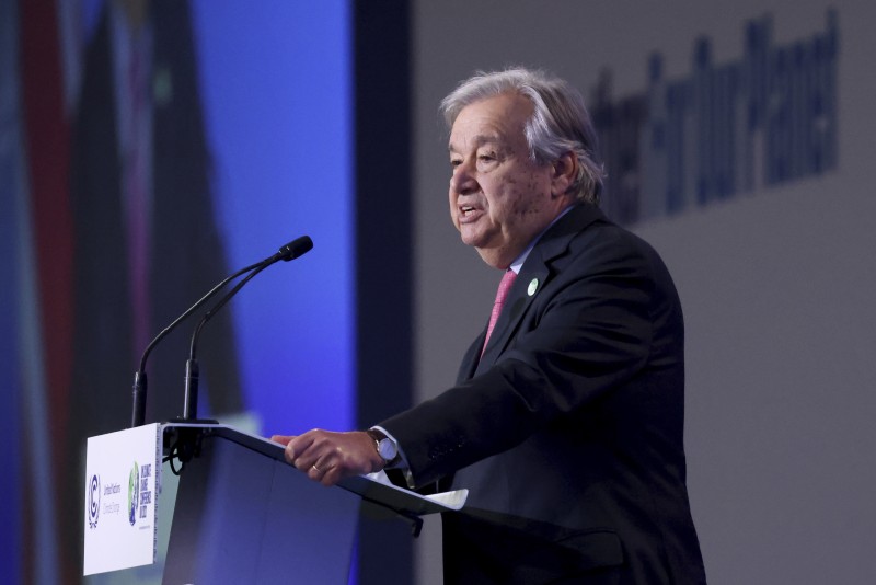 聯合國秘書長古特雷斯(António Guterres)(AP) 聯合國秘書長古特雷斯(António Guterres)(AP)