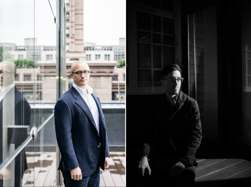 Robin Peckham 岳鴻飛(左),圖/台北當代提供;Christopher Adams (右),圖/擷取自Christopher Adams 網站 Robin Peckham 岳鴻飛(左),圖/台北當代提供;Christopher Adams (右),圖/擷取自Christopher Adams 網站