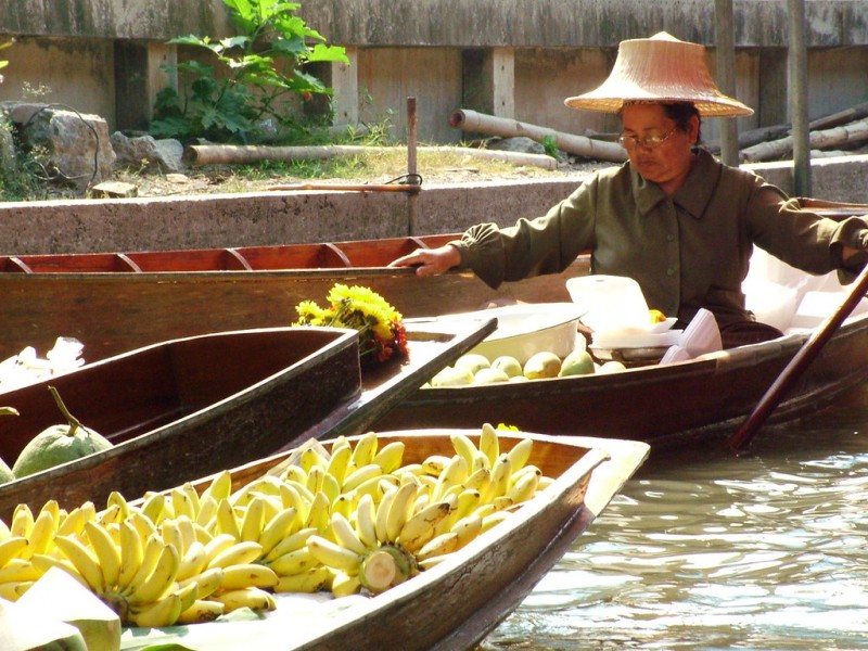 水上市場(圖/取自flickr) 水上市場(圖/取自flickr)