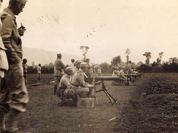 第71軍很早就換裝美式裝備，使官兵對自由思想的接受度更高於其他部隊。（作者提供）