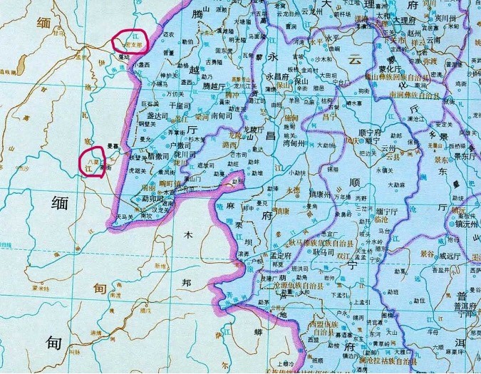 曾紀澤原主張──伊洛瓦底江以東劃為中國領土，最後英國外交大臣同意將伊洛瓦底江作為中緬兩國「公共之江」，即允許中國船可以自由航行。（作者提供）