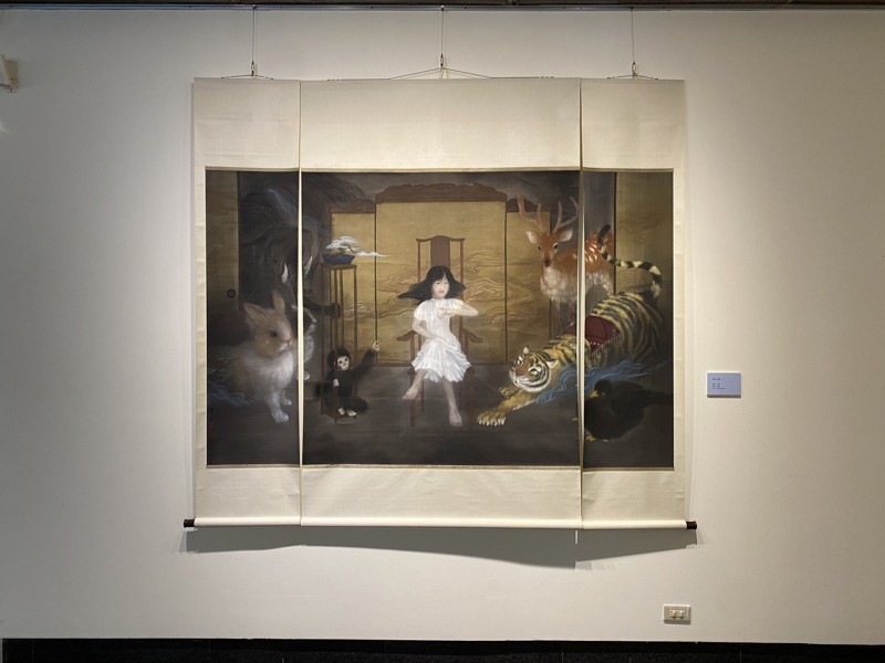 無法否認的足跡-于甄｜嫚玲雙個展展出之作品（圖/新北市政府文化局提供）