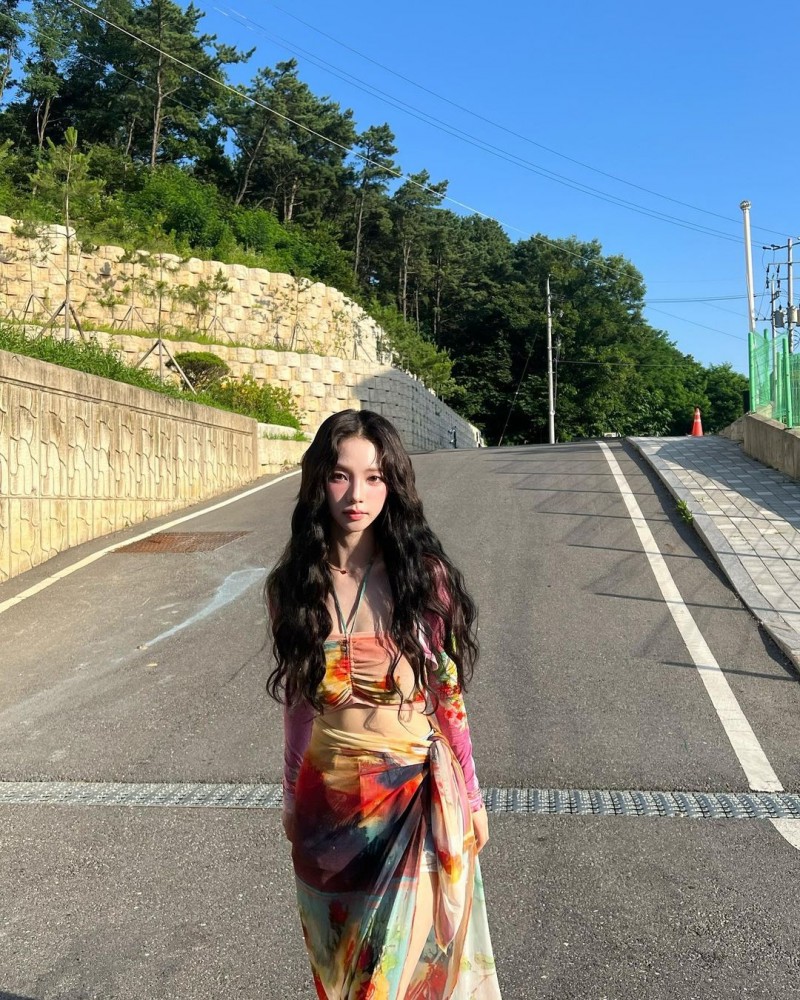 Karina是aespa隊長。(圖/翻攝自IG/katarinabluu) Karina是aespa隊長。(圖/翻攝自IG/katarinabluu)