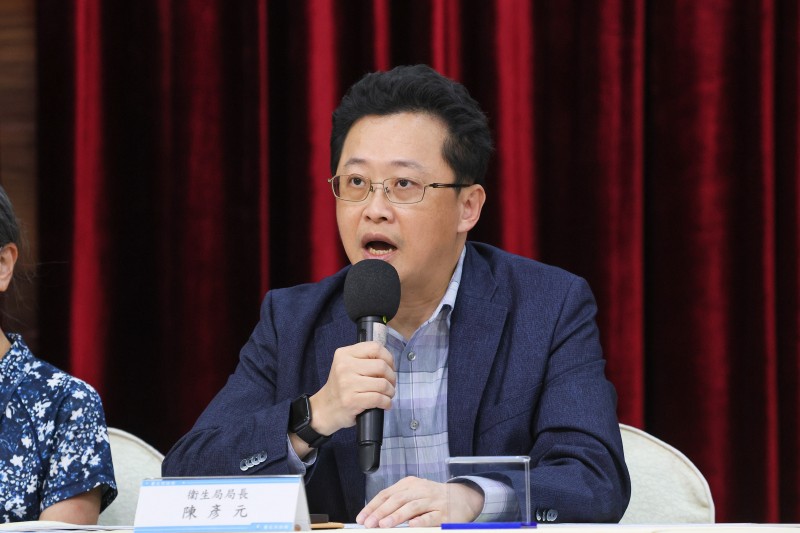 20240401-台北市衛生局長陳彥元1日出席「北市府針對寶林案進度更新說明記者會」。(顏麟宇攝) 20240401-台北市衛生局長陳彥元1日出席「北市府針對寶林案進度更新說明記者會」。(顏麟宇攝)