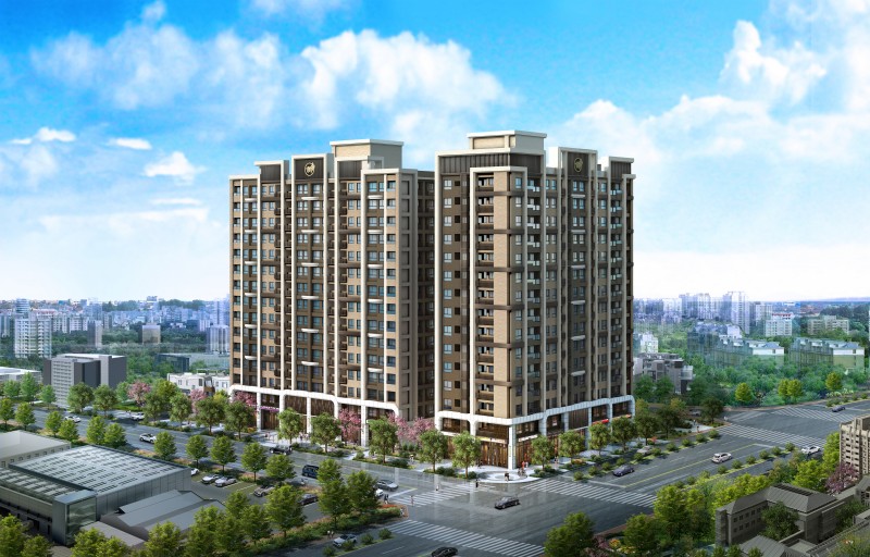 逸偉A+完工示意圖