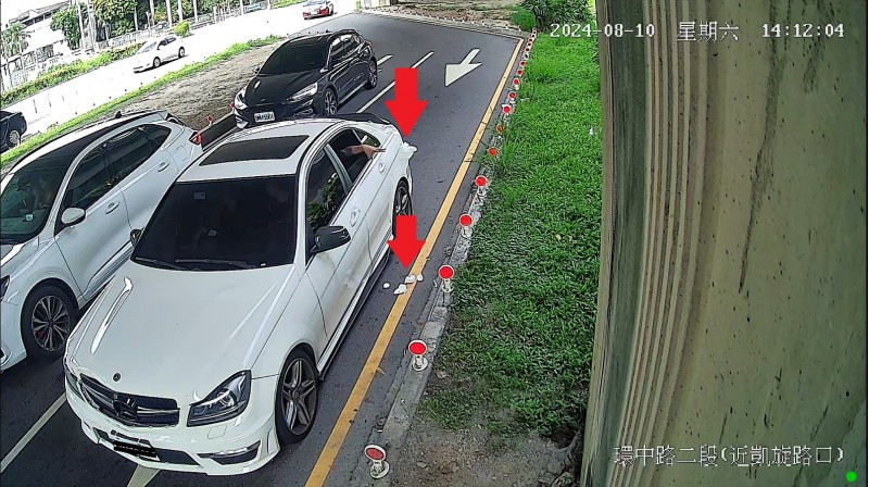 環中路沿線遭駕駛亂丟垃圾遭科技執法取締。(圖/取自台中市環保局官網) 環中路沿線遭駕駛亂丟垃圾遭科技執法取締。(圖/取自台中市環保局官網)