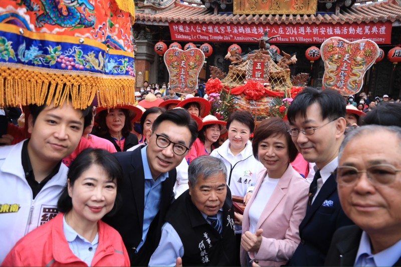 台中樂成宮「旱溪媽祖」起駕出巡沿途行經11區116里，為地方祈福，預計4月19日晚間回鑾。（圖/台中市政府）