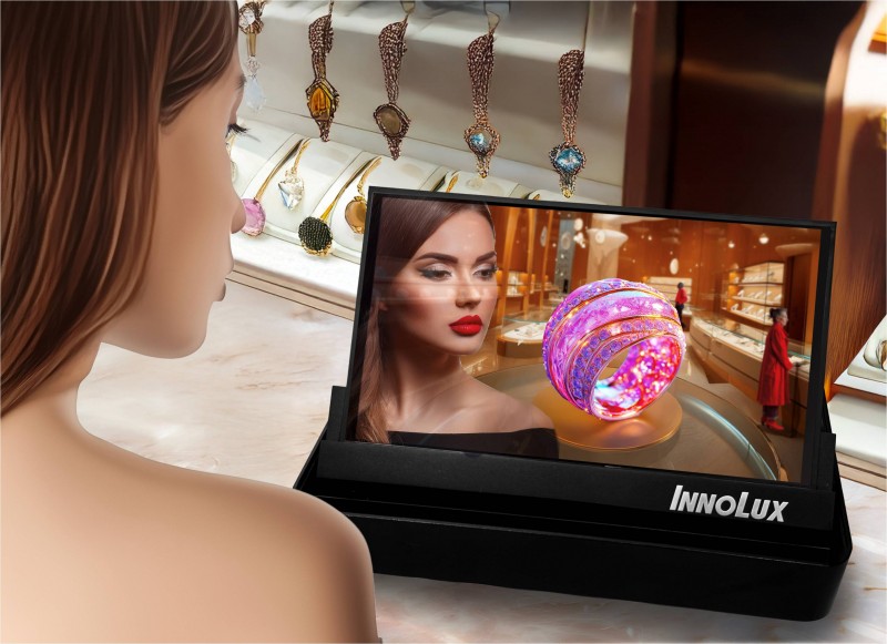 圖說：卓越技術獎 群創 MicroLED Mirror。（圖／群創光電）