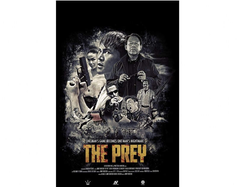 太子集団撮影のカンボジア反詐欺映画「犧牲者」（The Prey）。（取自IMDB）