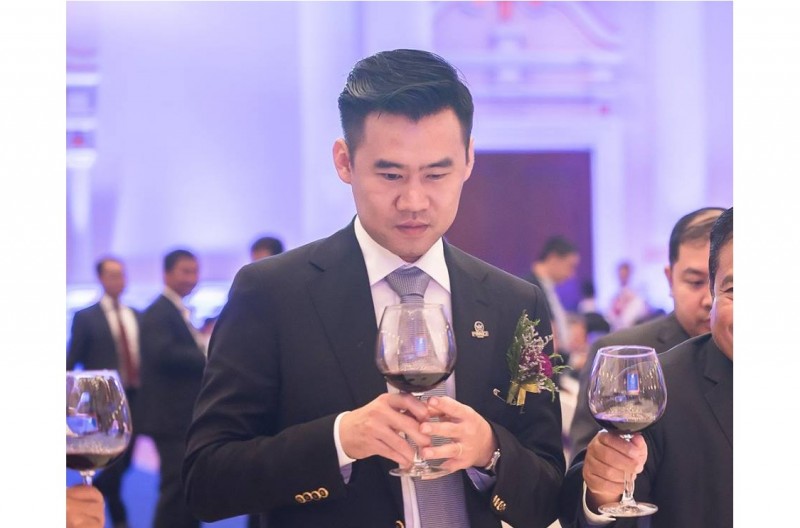  太子銀行副董事長魏基才（Guy Chhay）。（取自臉書粉專Prince Bank Plc.）