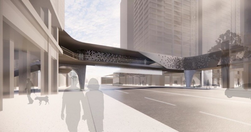 為紓解慈雲路交通、提供市民更友善的人本環境，新竹市全力落實關埔空橋生活圈。（圖／新竹市政府）