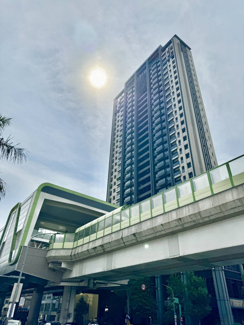 中市首座捷運宅「文華高中站」，即日起進行第三批住宅標售。(圖/台中市政府捷運工程局提供)