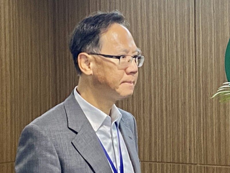 20251028-金管會保險局財務監理組組長劉純斌,28日出席例行記者會。(陳怡慈攝) 20251028-金管會保險局財務監理組組長劉純斌,28日出席例行記者會。(陳怡慈攝)