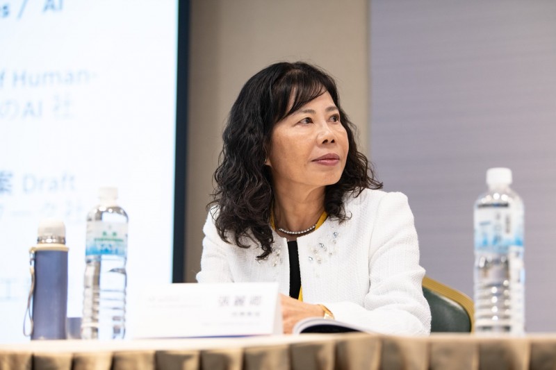 実戦大学講座教授兼財団法人人工知能法律国際研究基金会執行長の張麗卿氏。（写真はFacebookページ「財団法人人工知能法律国際研究基金会」より）