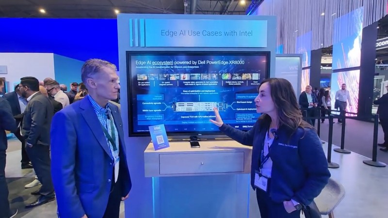 Nybsys Edge AI ecosystem on Dell PowerEdge XR8000 with Intel platform - 2026 Mobile World Congress Barcelona