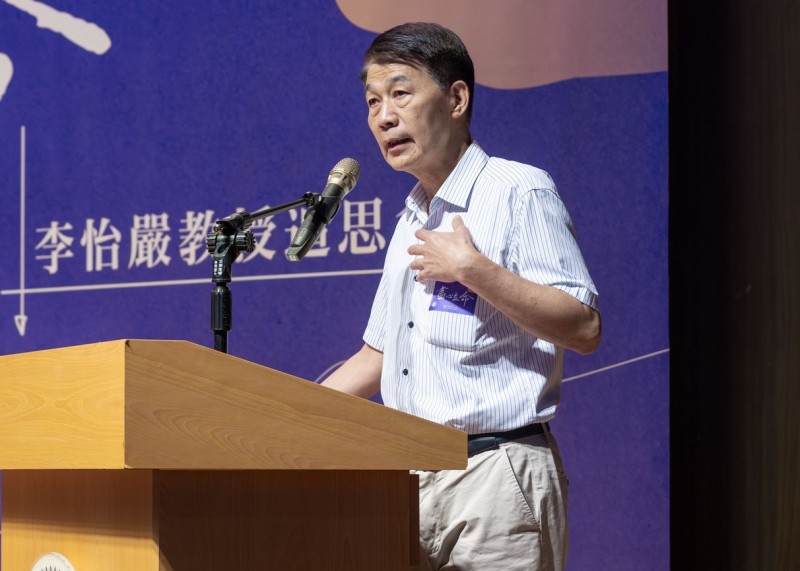台積電前研發副總余振華，聯發科。（取自臉書粉專國立清華大學National Tsing Hua University）