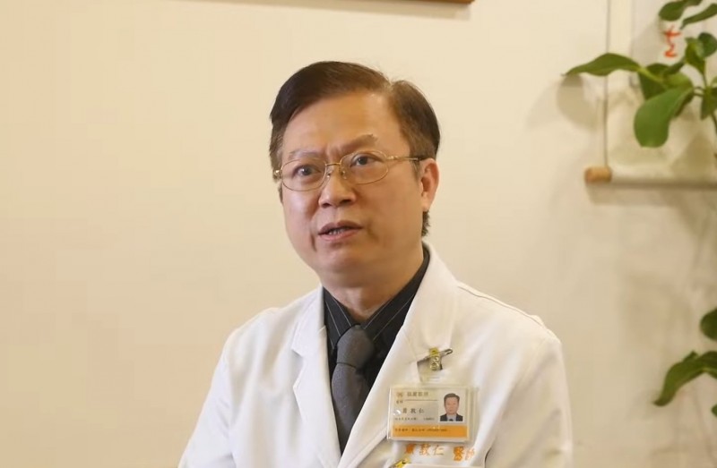 中華民國肥胖研究學會榮譽理事長蕭敦仁。（取自YouTube影片）