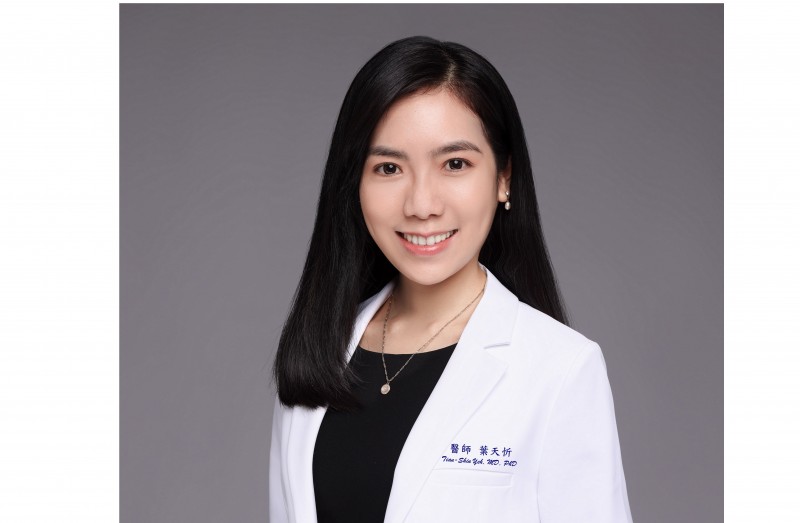 Dr. Yeh Tien-hsin of Shuang Ho Hospital's Department of Rehabilitation Medicine. (via Shuang Ho Hospital official website)