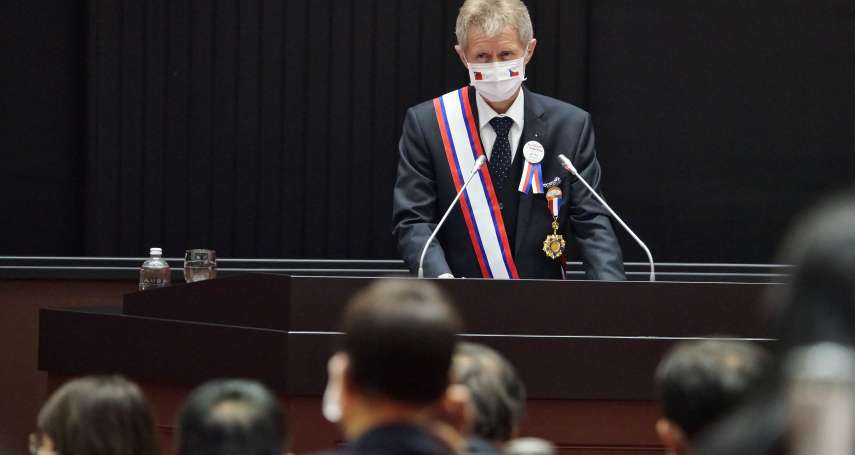 引述甘迺迪名言　韋德齊立院演說以中文高喊「我是台灣人」